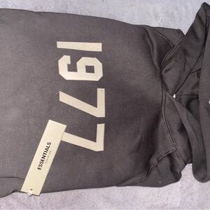 Essentials Black Hoodie